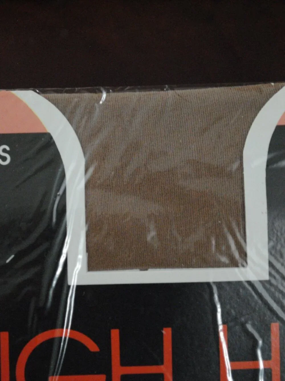 Vintage Thigh High Fashion Collection Taupe / Brown Stockings Sealed NOS